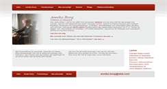 Desktop Screenshot of annikaborg.se